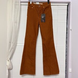 -Levi’s ribcage flare pants